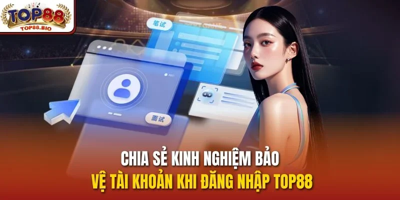 Chia sẻ kinh nghiệm bảo vệ tài khoản khi Đăng nhập top88