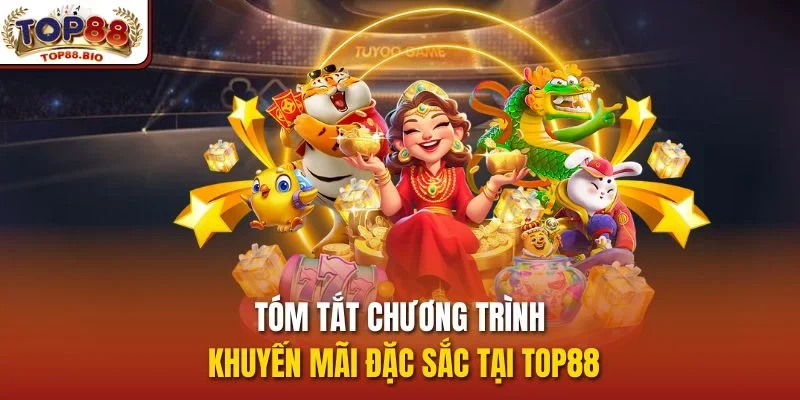 Tóm tắt chương trình khuyến mãi đặc sắc tại top88