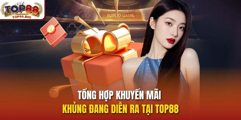 Tổng hợp khuyến mãi khủng đang diễn ra tại top88